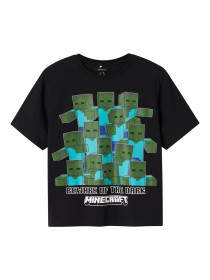 NAME IT T-shirt Minecraft Sumba Black