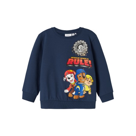 NAME IT Sweatshirt Steffen Paw Patrol Insignia Blue billede