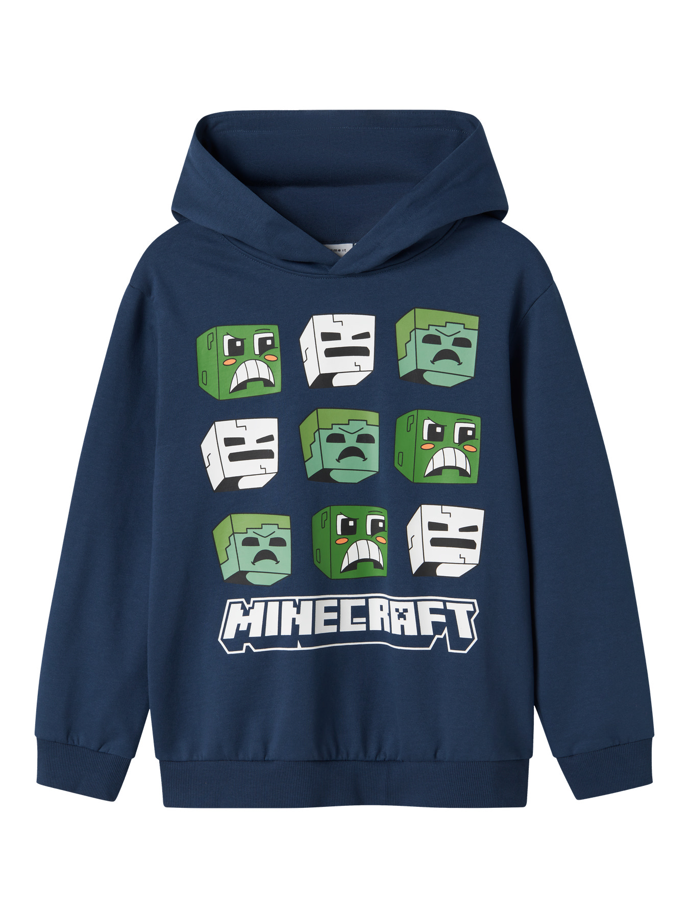 NAME IT Sweatshirt Minecraft Saag Insignia Blue