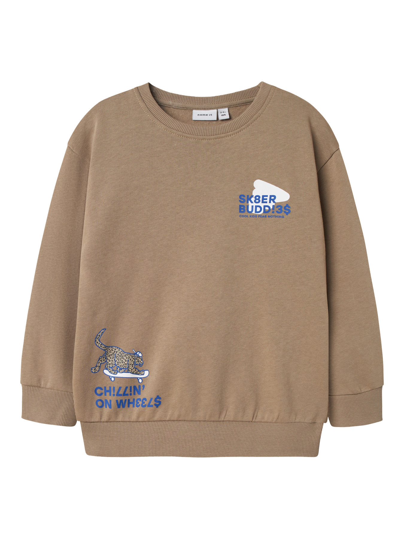 NAME IT Sweatshirt Orling Roasted Cashew