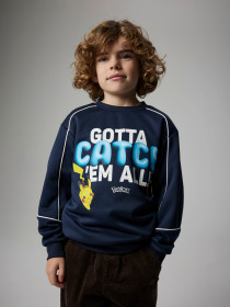 NAME IT Sweatshirt Pokemon Sidney Navy Blazer