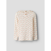 LIL ATELIER Bluse Gago Kis Coconut Milk Hydrangea