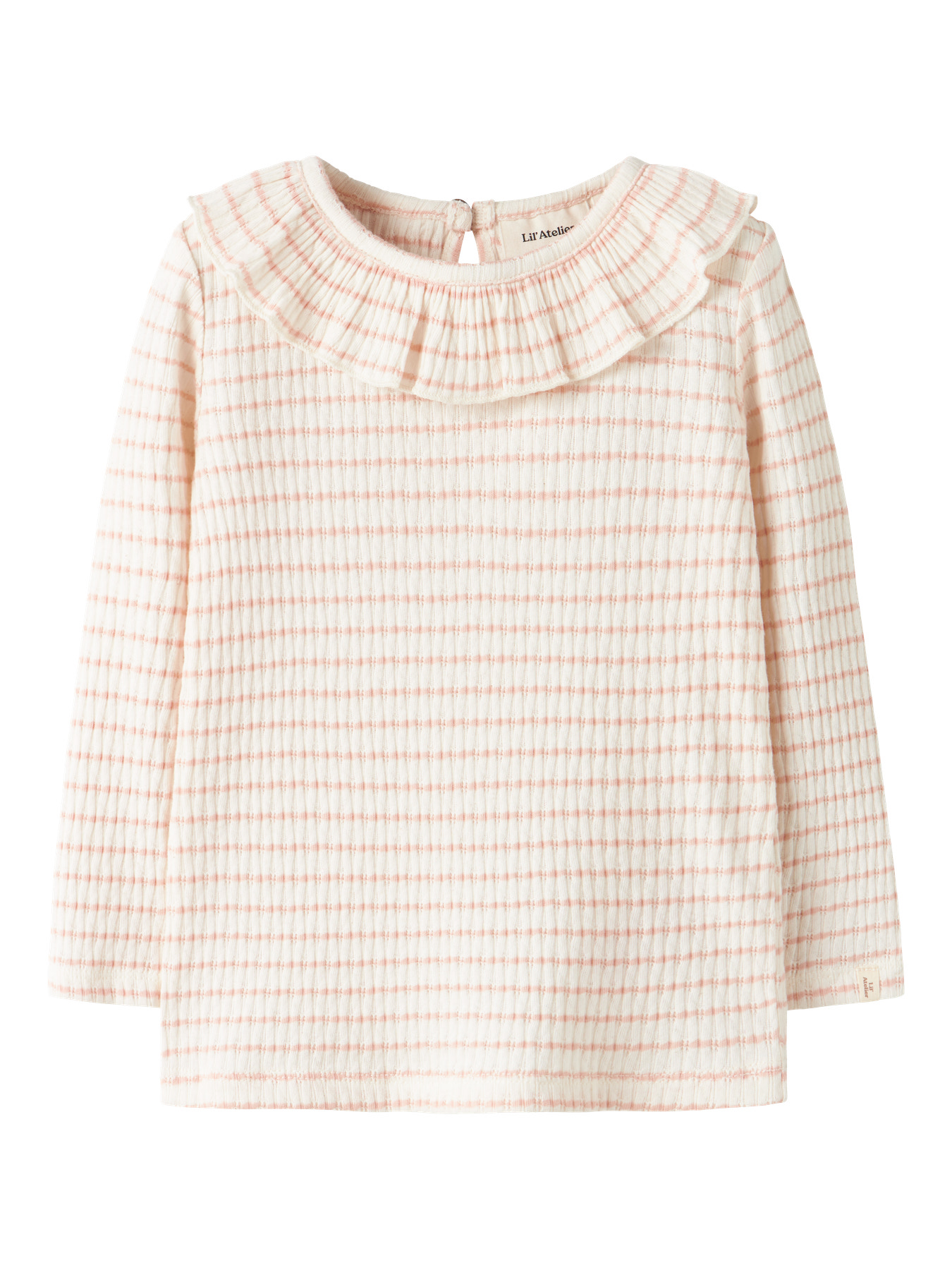 LIL ATELIER Flæsekrave Bluse Osophia Cameo Rose