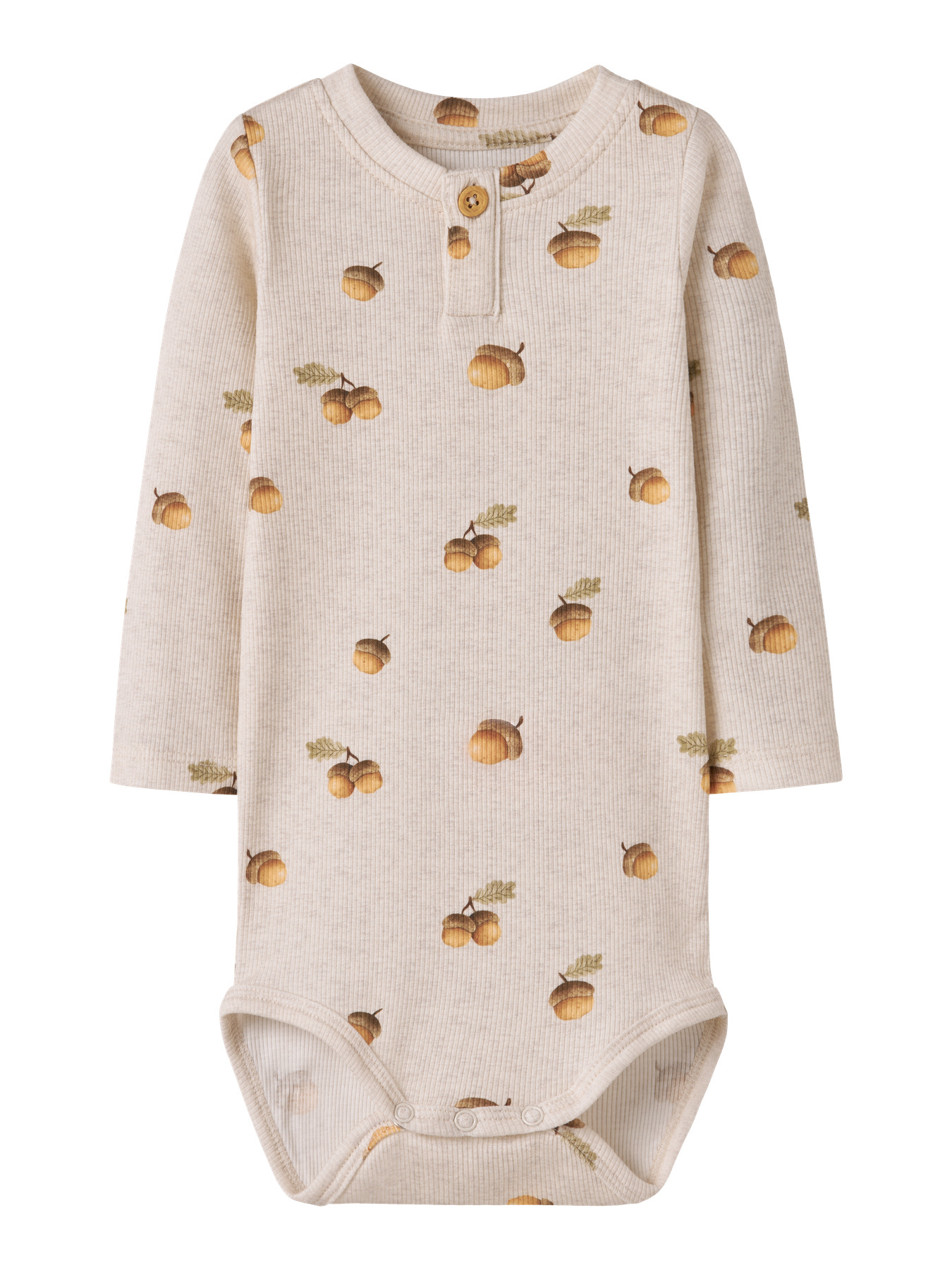 Name It Body Peyote Melange Med Agernprint - Str. 6m 68cm