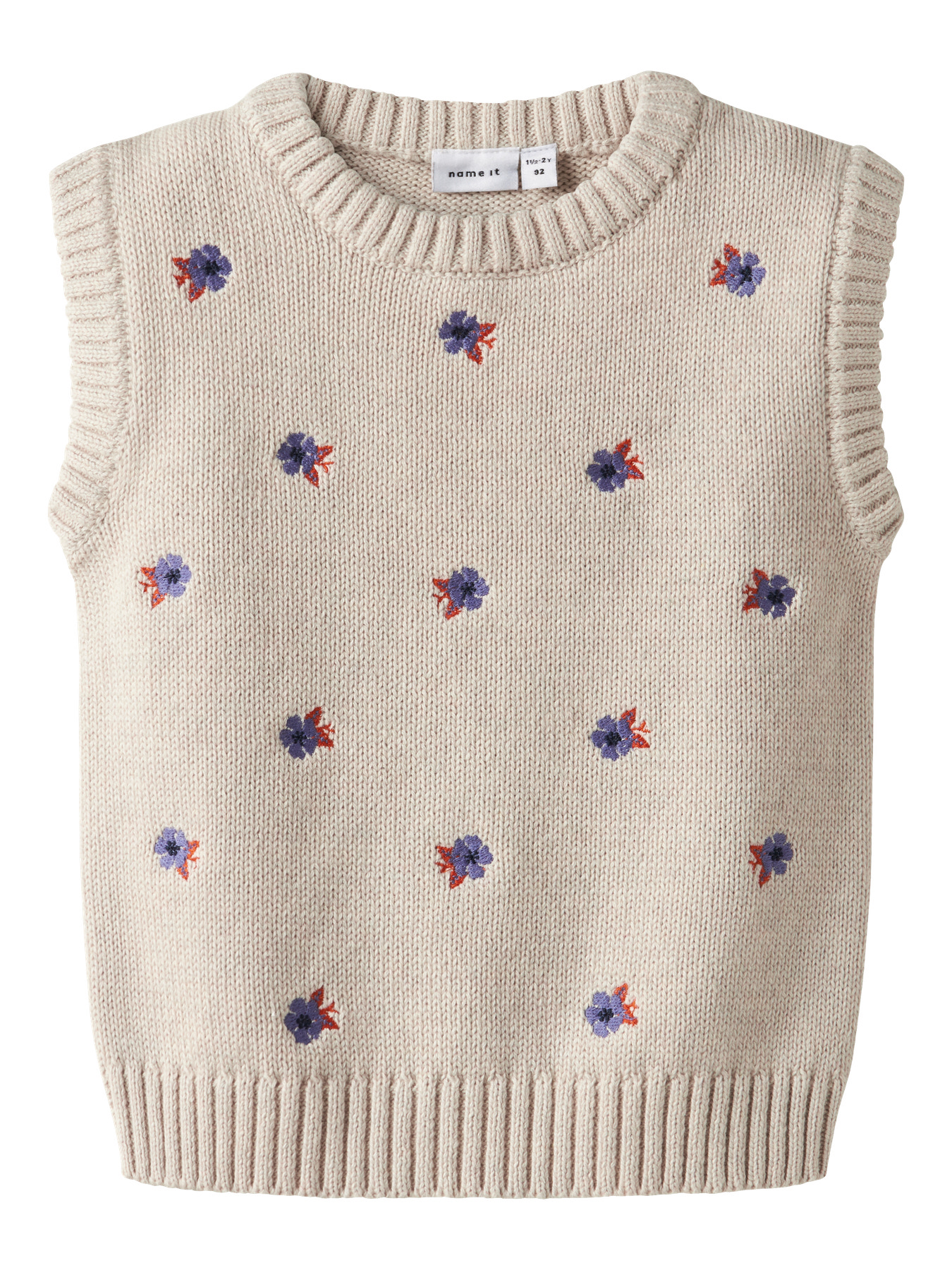 Name It Oneluka Strik Vest - Peyote Melange