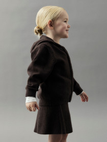 NAME IT Strik Cardigan Onilla Seal Brown