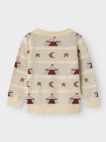 LIL ATELIER Striktrøje Lamai Turtledove