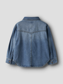 NAME IT Overshirt Blue Medium Blue Denim
