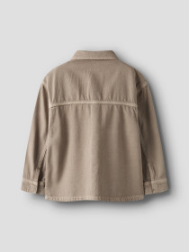 NAME IT Nkmbobby Oz Twi Ls Shirt 3990-tw B - Chinchilla