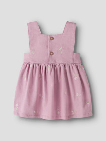 NAME IT Kjole Twill Scarlet Dawn Pink Flower