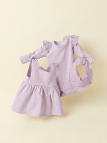 NAME IT Kjole Twill Scarlet Dawn Pink Flower