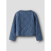 NAME IT Nkfjuliette Quilt Dnm Jacket 6016-pa B - Dark Blue Denim