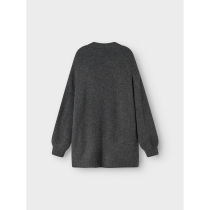 LMTD Strik Cardigan Nava Dark Grey Melange
