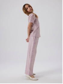 NAME IT Glimmer Bukser Ditsa Mauve Mist