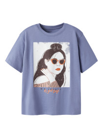 NAME IT T-shirt Fobia Blue Ice