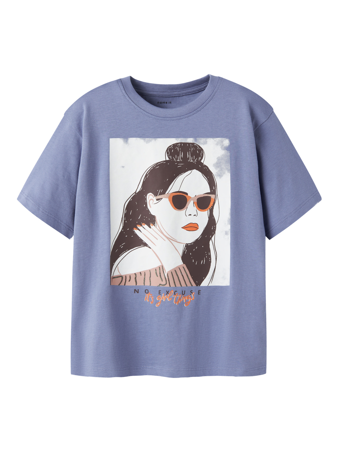 NAME IT T-shirt Fobia Blue Ice
