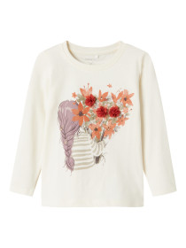 NAME IT Bluse Otrea Cloud Dancer