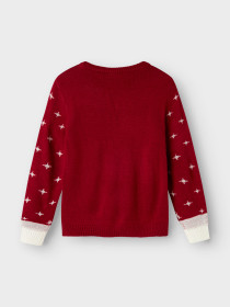 NAME IT Jule Sweatshirt Rebo Jester Red