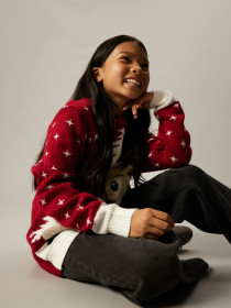 NAME IT Jule Sweatshirt Rebo Jester Red