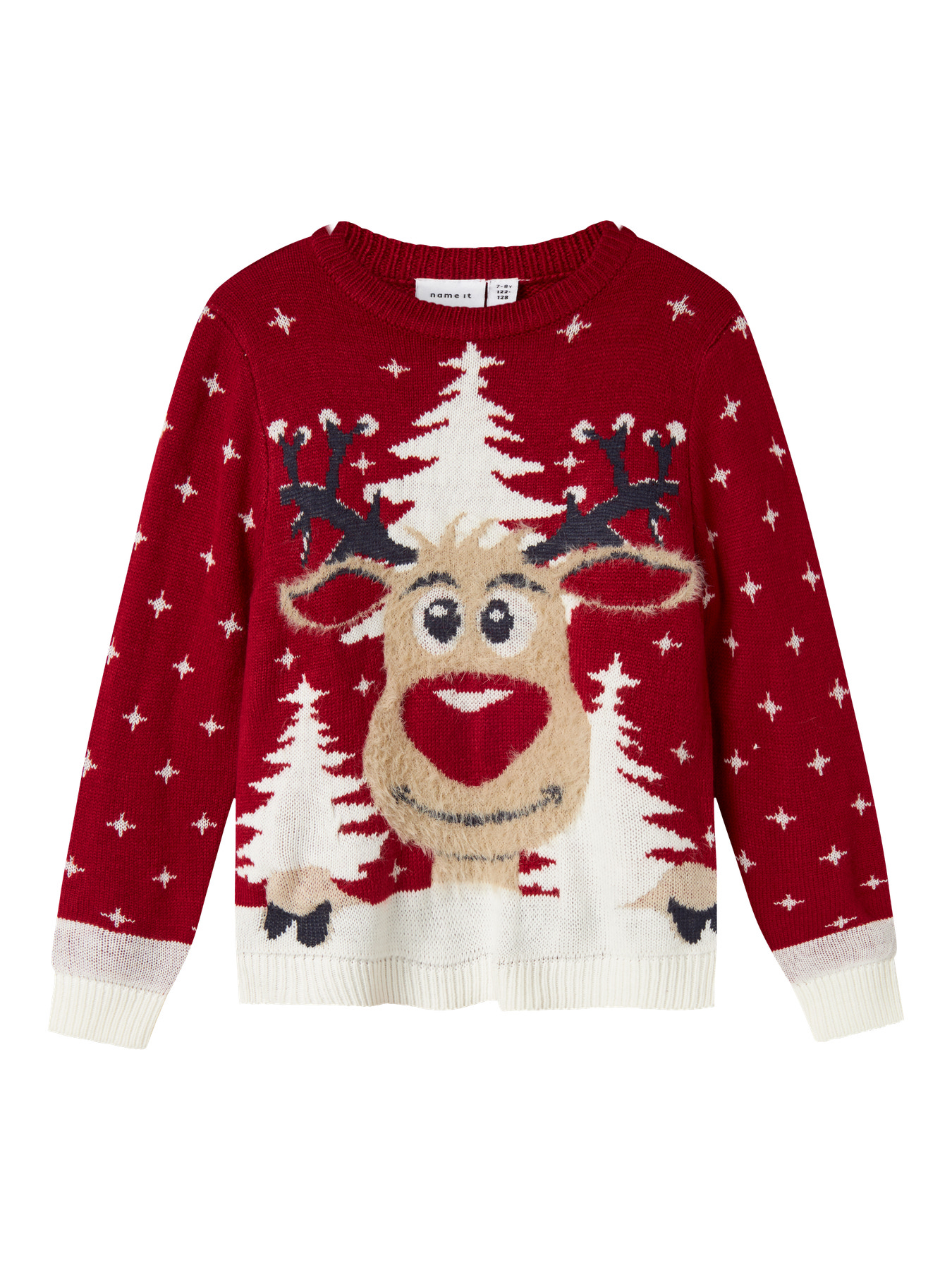 NAME IT Jule Sweatshirt Rebo Jester Red