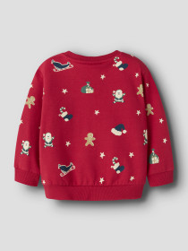 NAME IT Jule Sweatshirt Rohom Jester Red