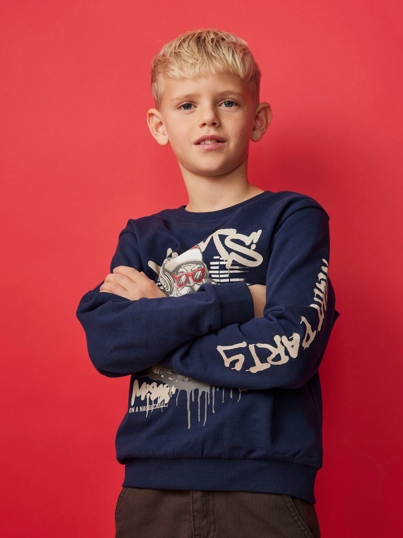 NAME IT Jule Sweatshirt Rallo Navy Blazer