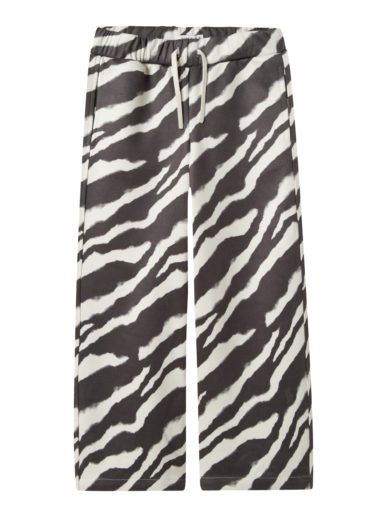 NAME IT Wide Bukser Ofelias Black Zebra