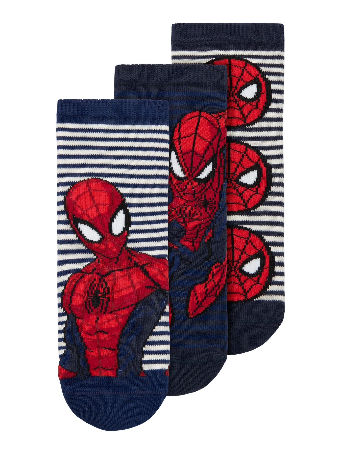NAME IT 3-Pak Strømper Spiderman Adus Navy Blazer