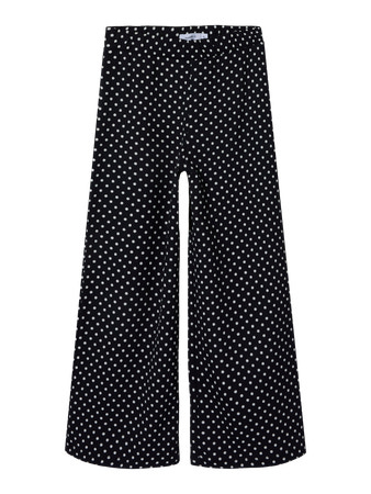 NAME IT Wide Pants Salinda Black billede