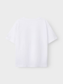 NAME IT T-shirt Saldur Bright White