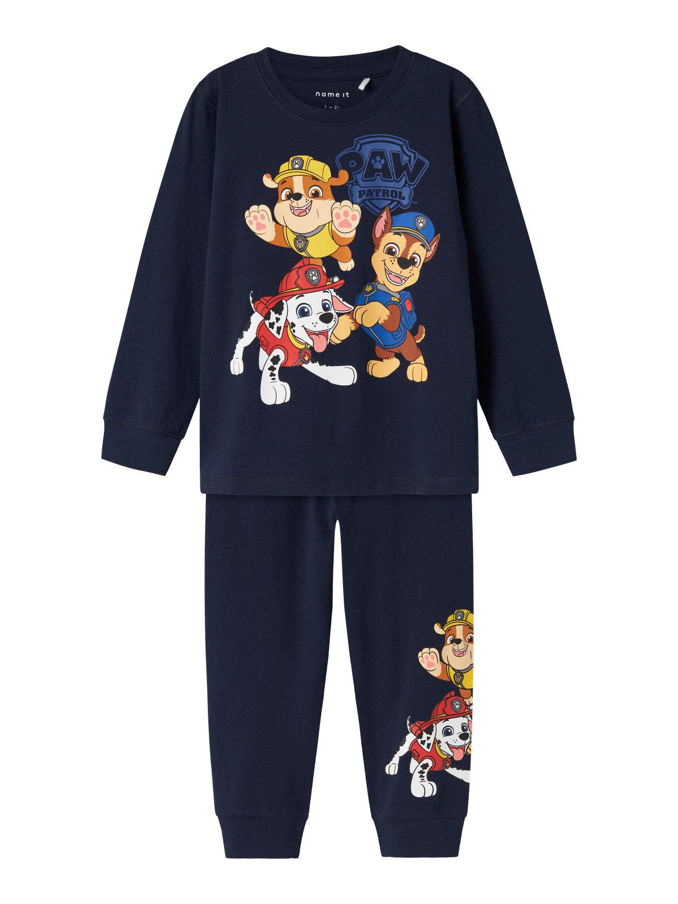 NAME IT Pawpatrol Natsæt Arlo Navy Blazer billede