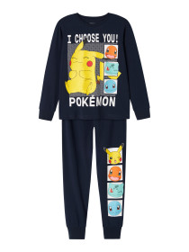 NAME IT Natsæt Abel Pokemon Navy Blazer