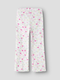 NAME IT Bukser Vemia Cloud Dancer Hearts