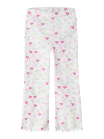 NAME IT Bukser Vemia Cloud Dancer Hearts