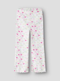 NAME IT Bukser Vemia Cloud Dancer Hearts