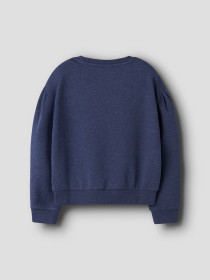 NAME IT Kort Sweatshirt Vima Blueprint Squad Blue
