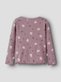 NAME IT Langærmet Bluse VemiaToadstool Autumn