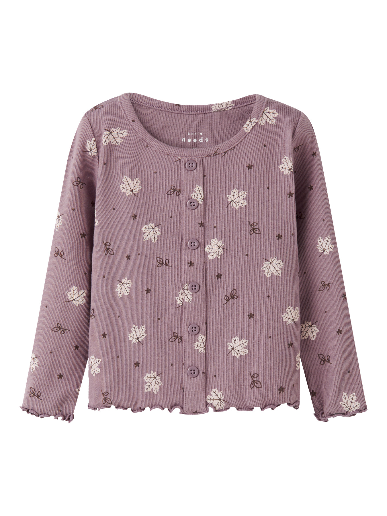 NAME IT Langærmet Bluse VemiaToadstool Autumn
