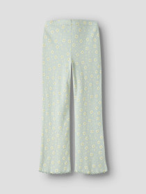 NAME IT Bukser Vemia Pale Aqua Flowers