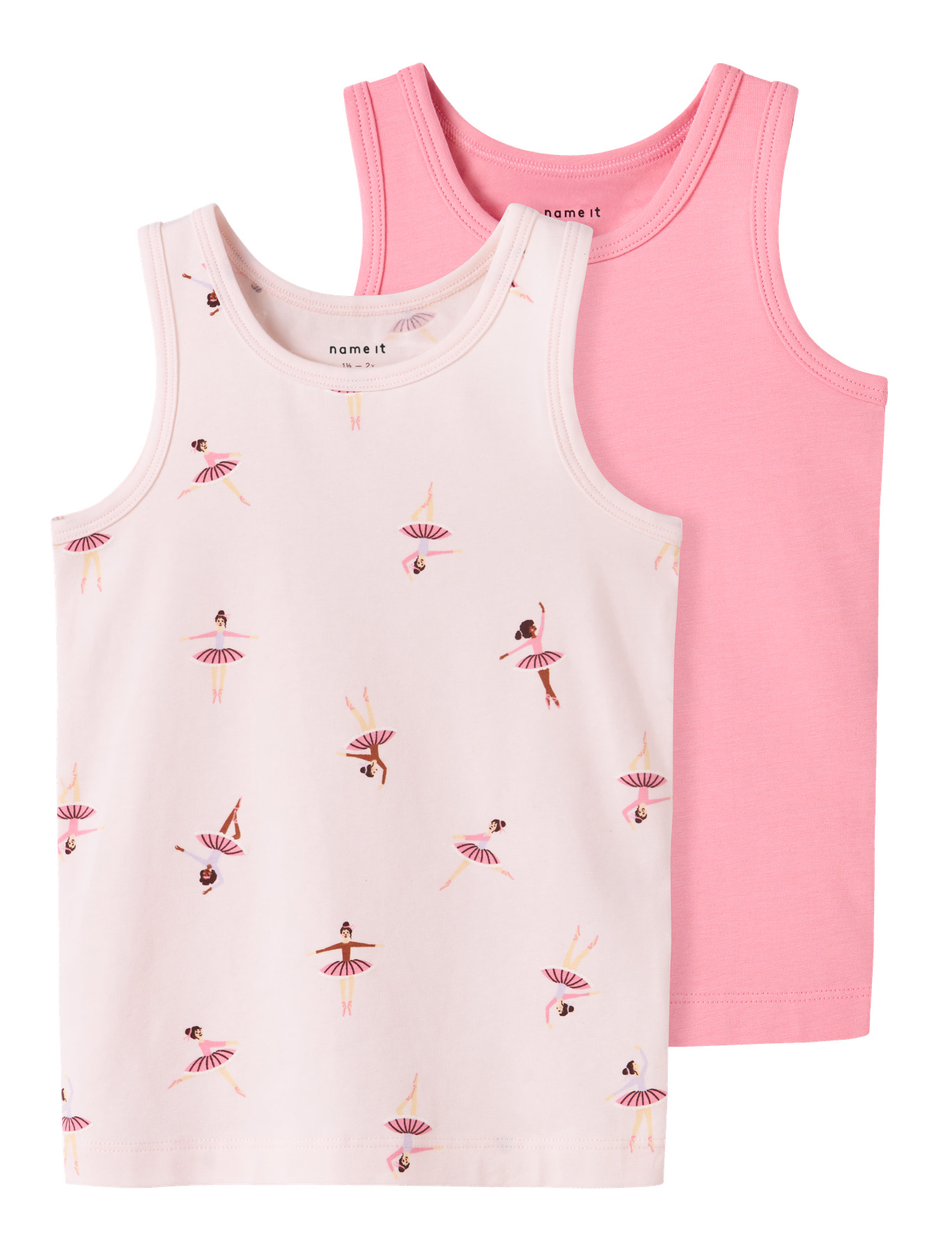 NAME IT 2-Pak Tank Top Ballarina Pearl 