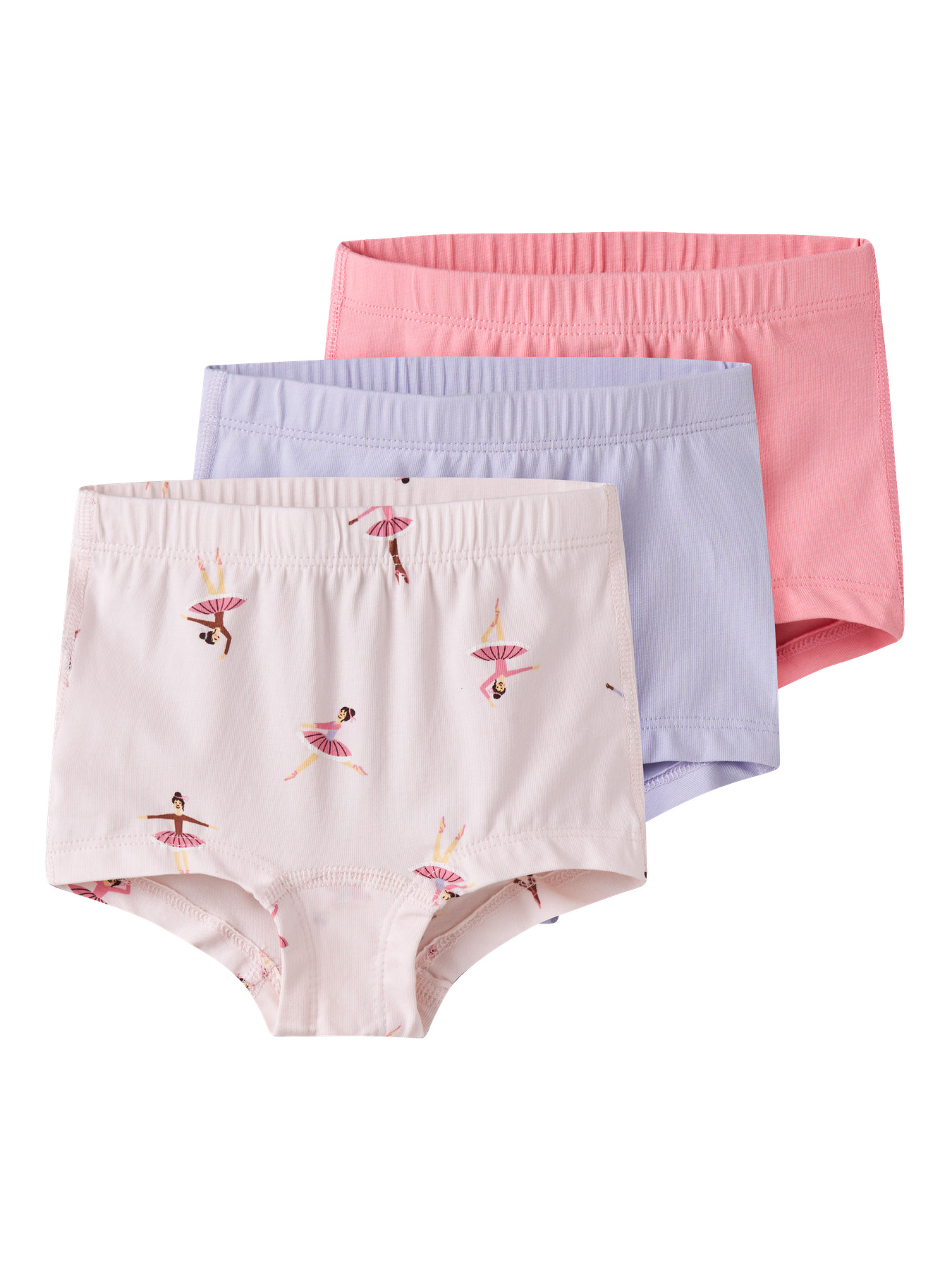 Name It Hipsters NmfTights 3-pak - Pearl/Peony/Purple