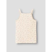 NAME IT 2-Pak Strop Top Flower Turtledove 