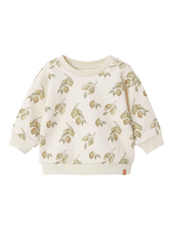 LIL ATELIER Sweatshirt Jobo Turtledove Lemons