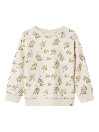 LIL ATELIER Sweatshirt Jobo Turtledove Lemons