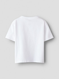 NAME IT T-shirt Finina Bright White
