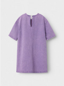 NAME IT Denim Kjole Maggie Orchid Overdyed