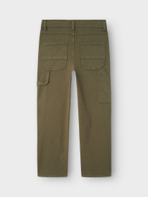 NAME IT Twill Bukser Ryan Straight Deep Lichen Green