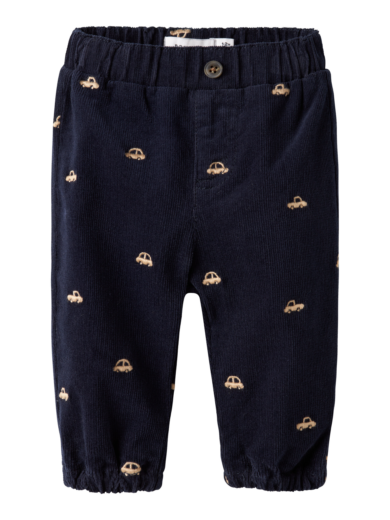 NAME IT Fløjls Bukser Baggy Ben Navy Blazer