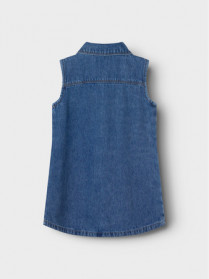NAME IT Denim Kjole Fanni Medium Blue 