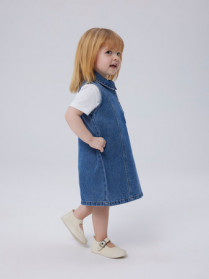 NAME IT Denim Kjole Fanni Medium Blue 